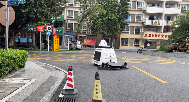 無(wú)人駕駛清掃車(chē)