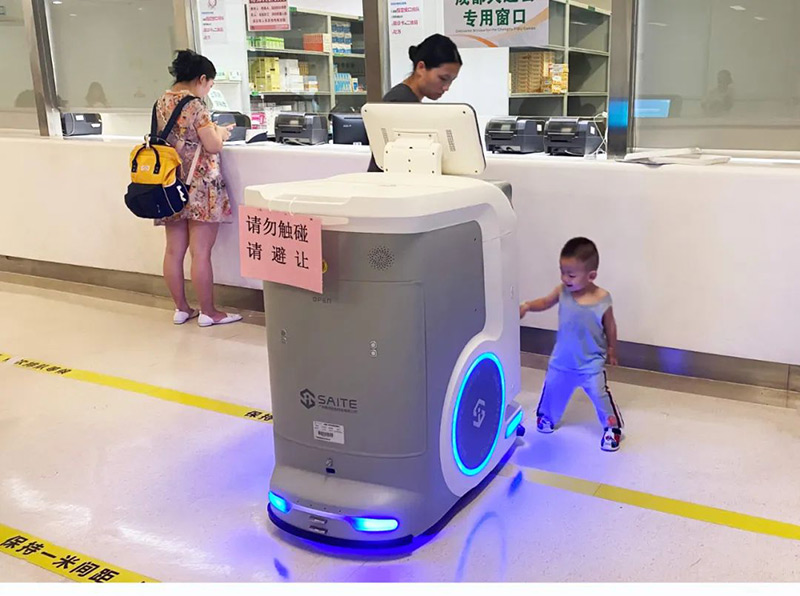 醫(yī)院物流機器人 醫(yī)院物流機器人