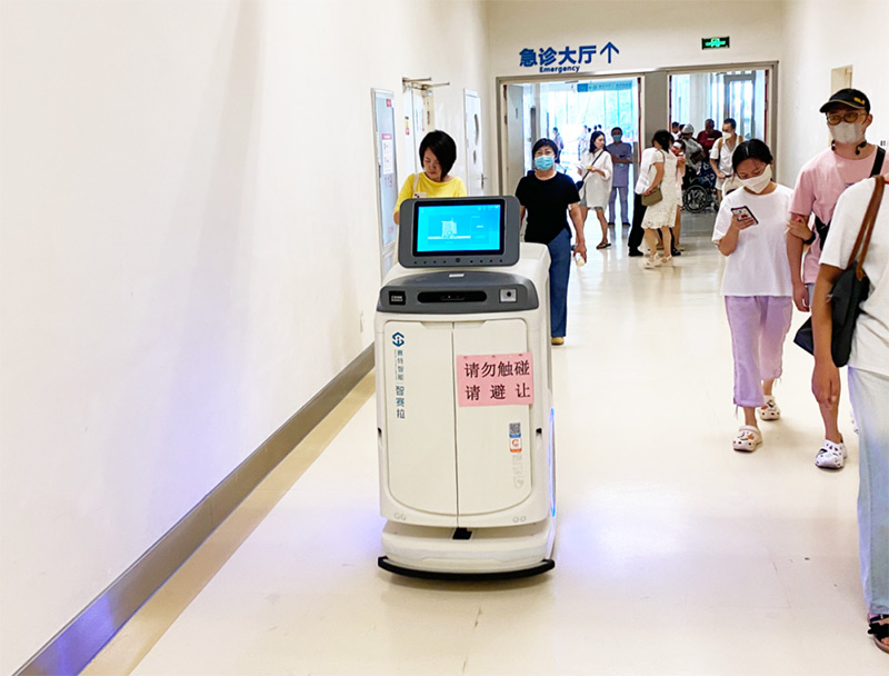 醫(yī)院物流機器人 醫(yī)院物流機器人