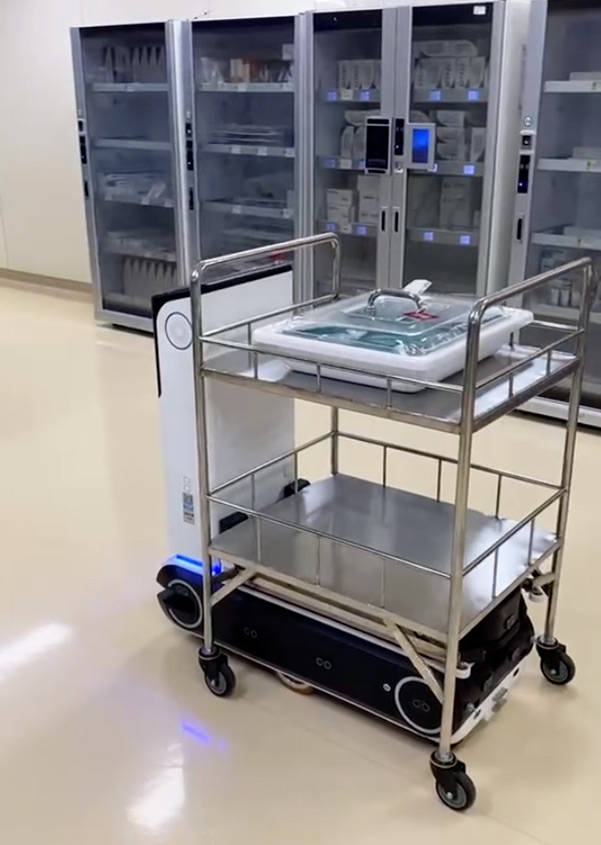 醫(yī)院物流機器人 醫(yī)院物流機器人
