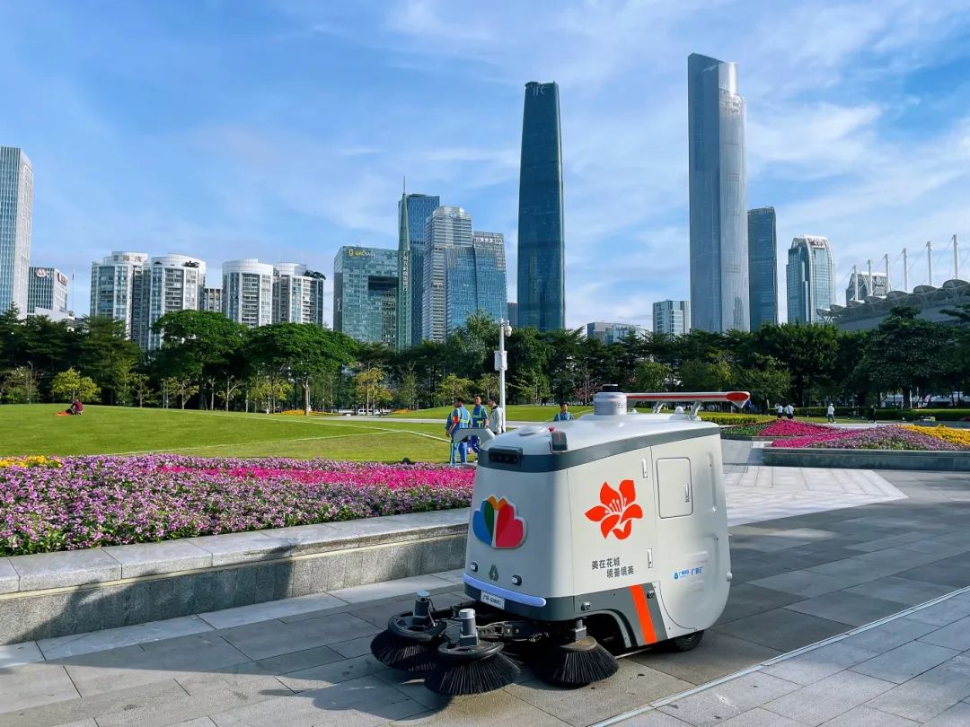 廣深政策加碼，無人環(huán)衛(wèi)機器人落地再提速