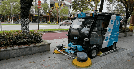 無人駕駛清掃車 無人駕駛清掃車